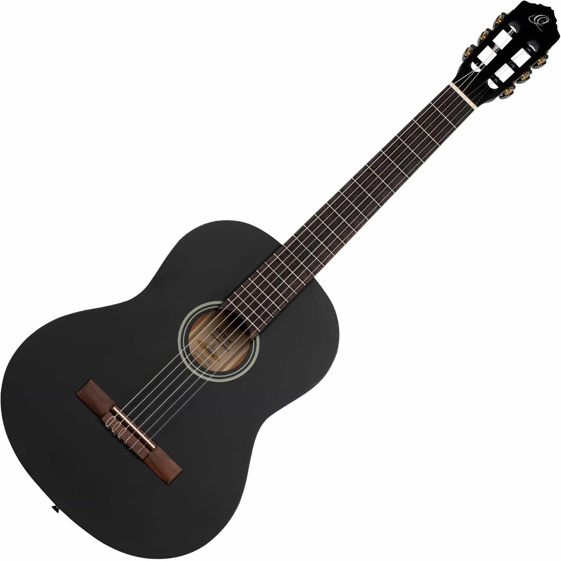 Ortega Guitars 6 String Student Series Full Size Nylon Classical Guitar, Right (RST5MBK)