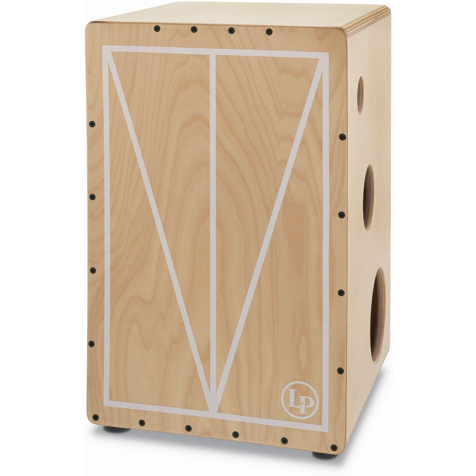 Latin Percussion Mona Tavakoli Signature MT Box Cajon, Natural, 18" x 11 3/4" x 12 (LP14431)
