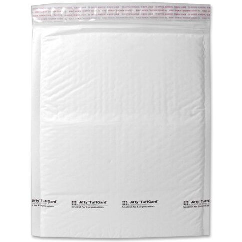 Wholesale CASE of 5 - Sealed Air TuffGard Self-Seal Cushioned Mailers-TuffGard Mailers, Cushioned, 12-1/2&quotx19", 25/CT, White