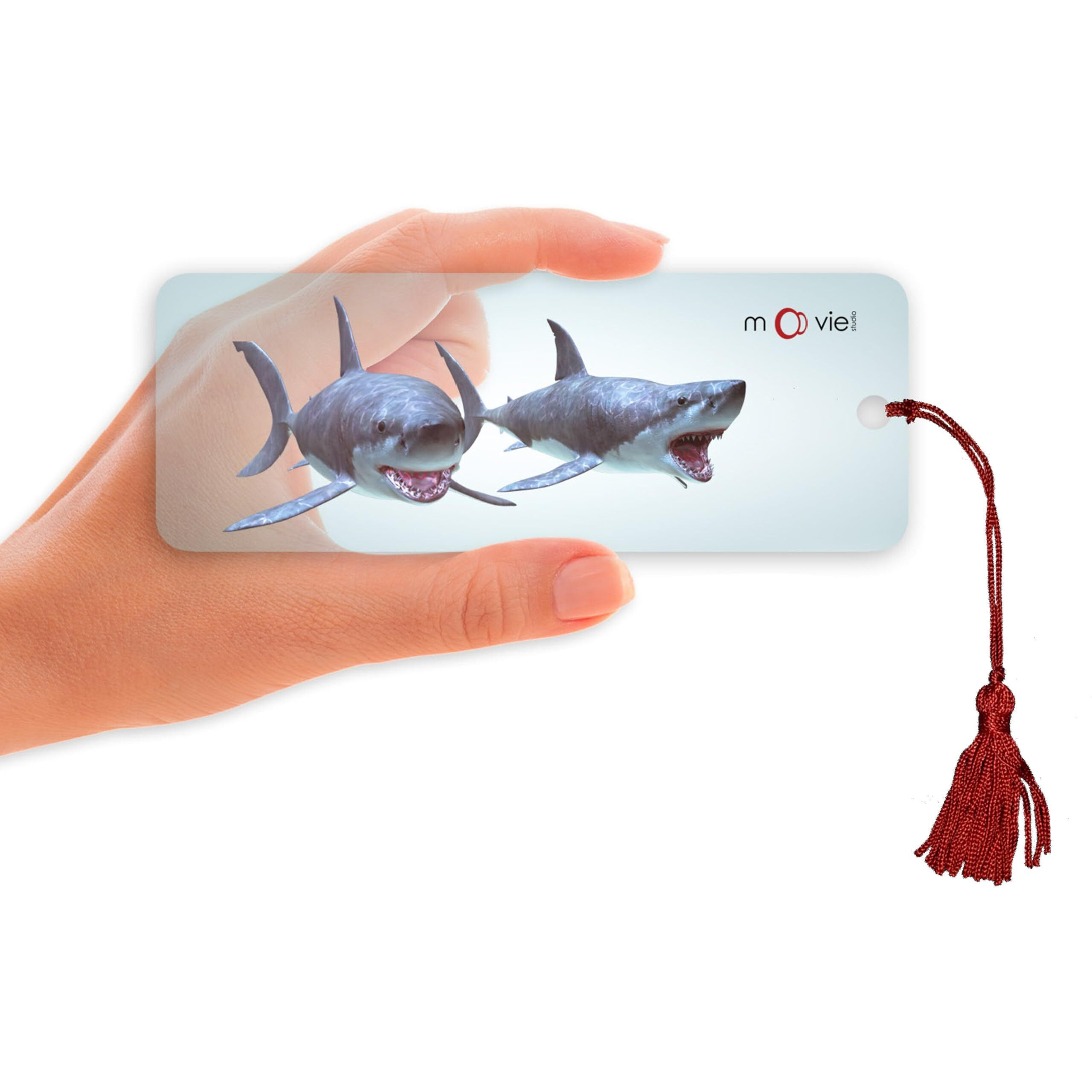 Sharks- Clear Motion Bookmark