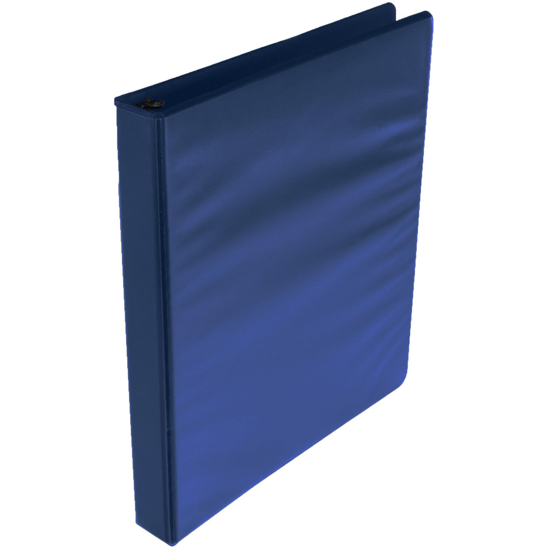 School Smart D Ring View Binder, Polypropylene, 2 Inches, Blue
