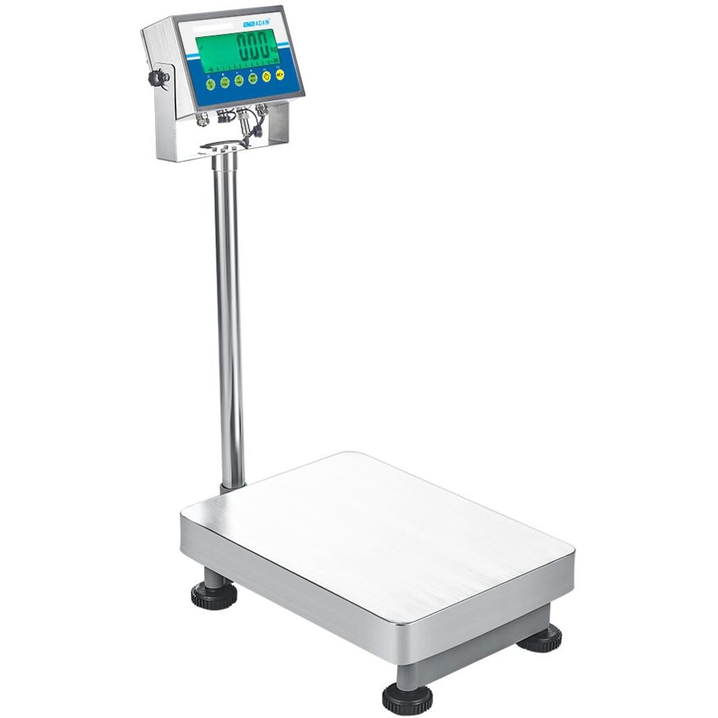 Adam Equipment AGB Bench Scales & AGF Floor Scales for Industrial Weighing and Parts Counting, AGF 1320a, 1320lb/600kg x 0.05lb/0.02kg