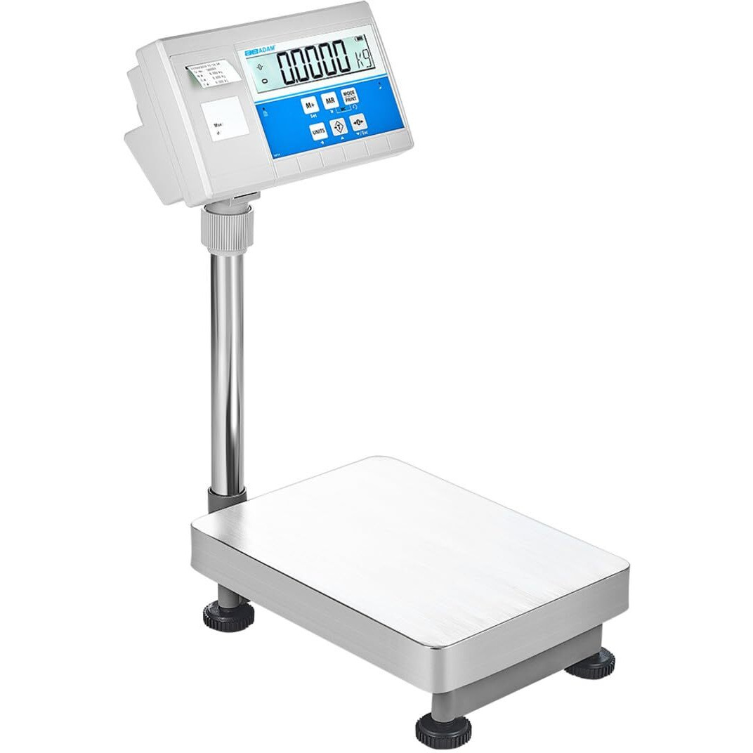 Adam Equipment BKT Label Printing Bench & Floor Scales for Warehouses, Manufacturing, checkweighing, Counting, Custom Labels, BKT 35a, 35lb/16kg x 0.001lb/0.5g