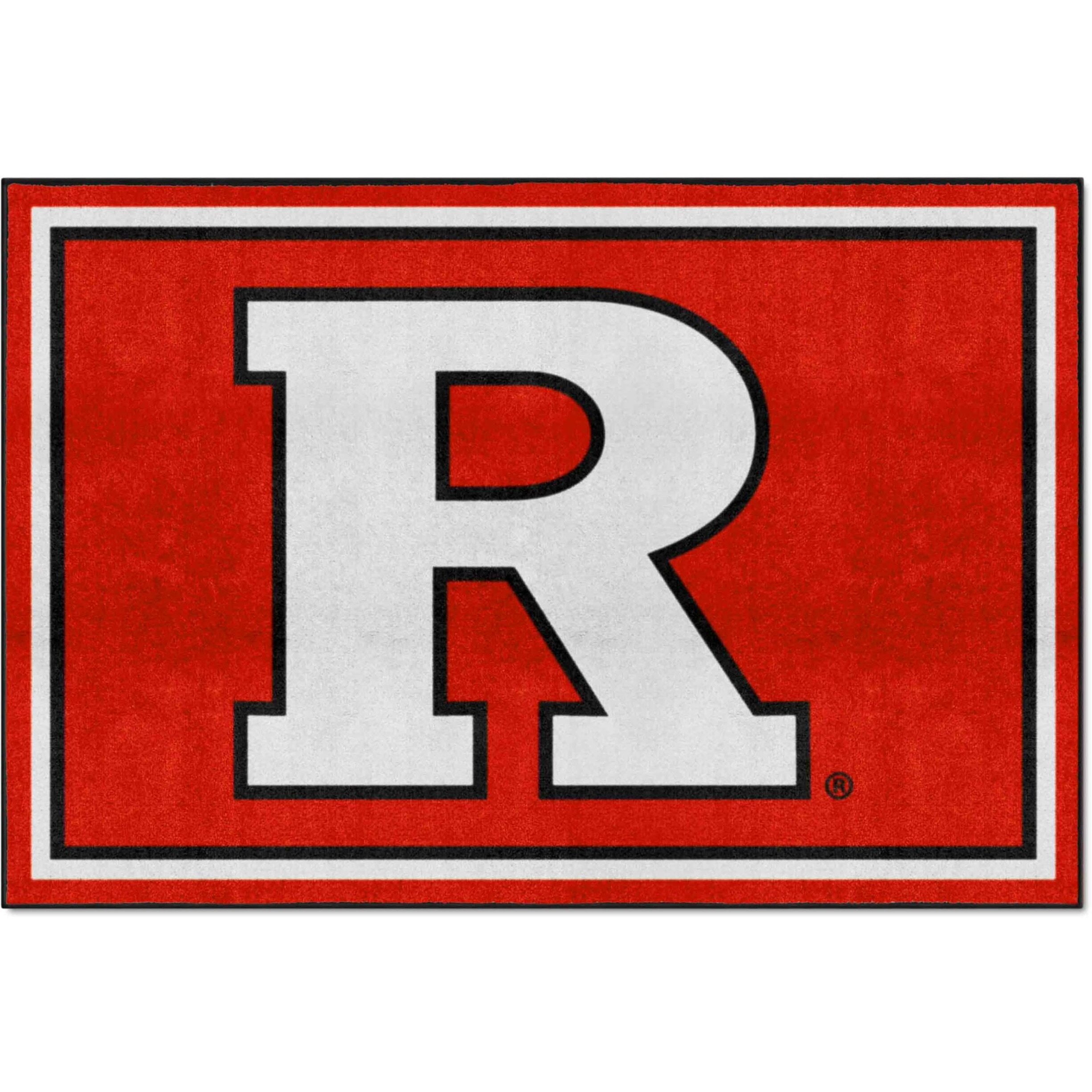 FANMATS 18712 NCAA Rutgers University 5x8 Rug