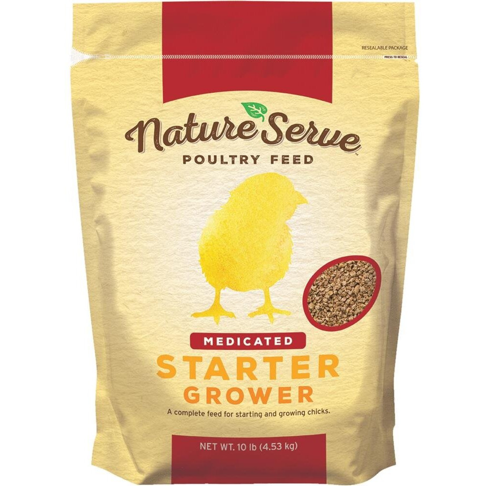 Nutriquest 101110 Medicated Chicken Starter Feed, 10lb