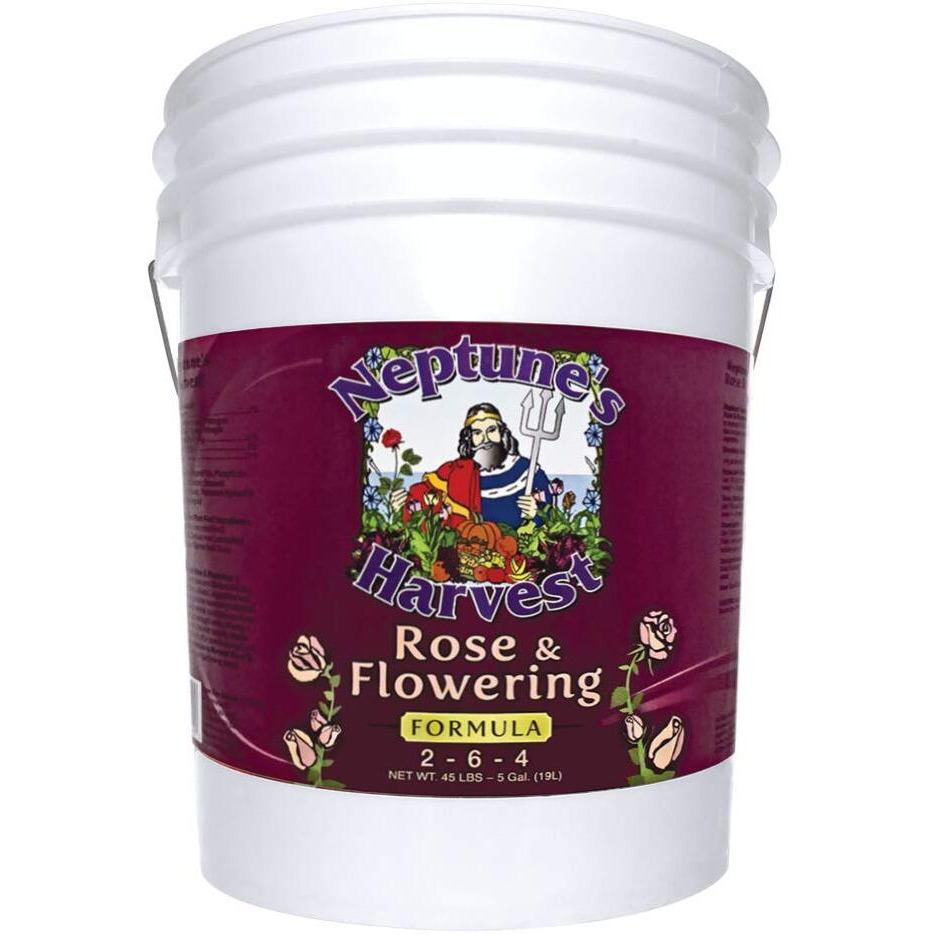 Neptune's Harvest Rose & Flowering Formula 2-6-4 (5 Gallon)
