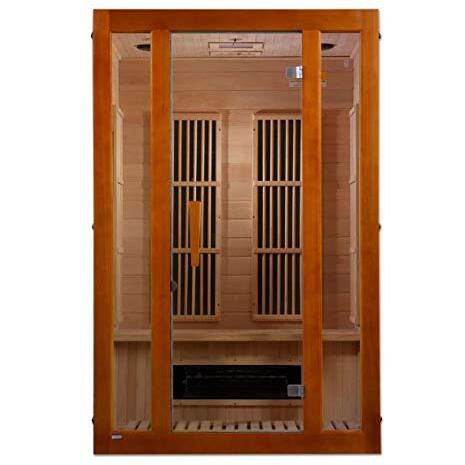 Maxxus 2-Person Low EMF (Under 8MG) FAR Infrared Sauna (Canadian Hemlock)