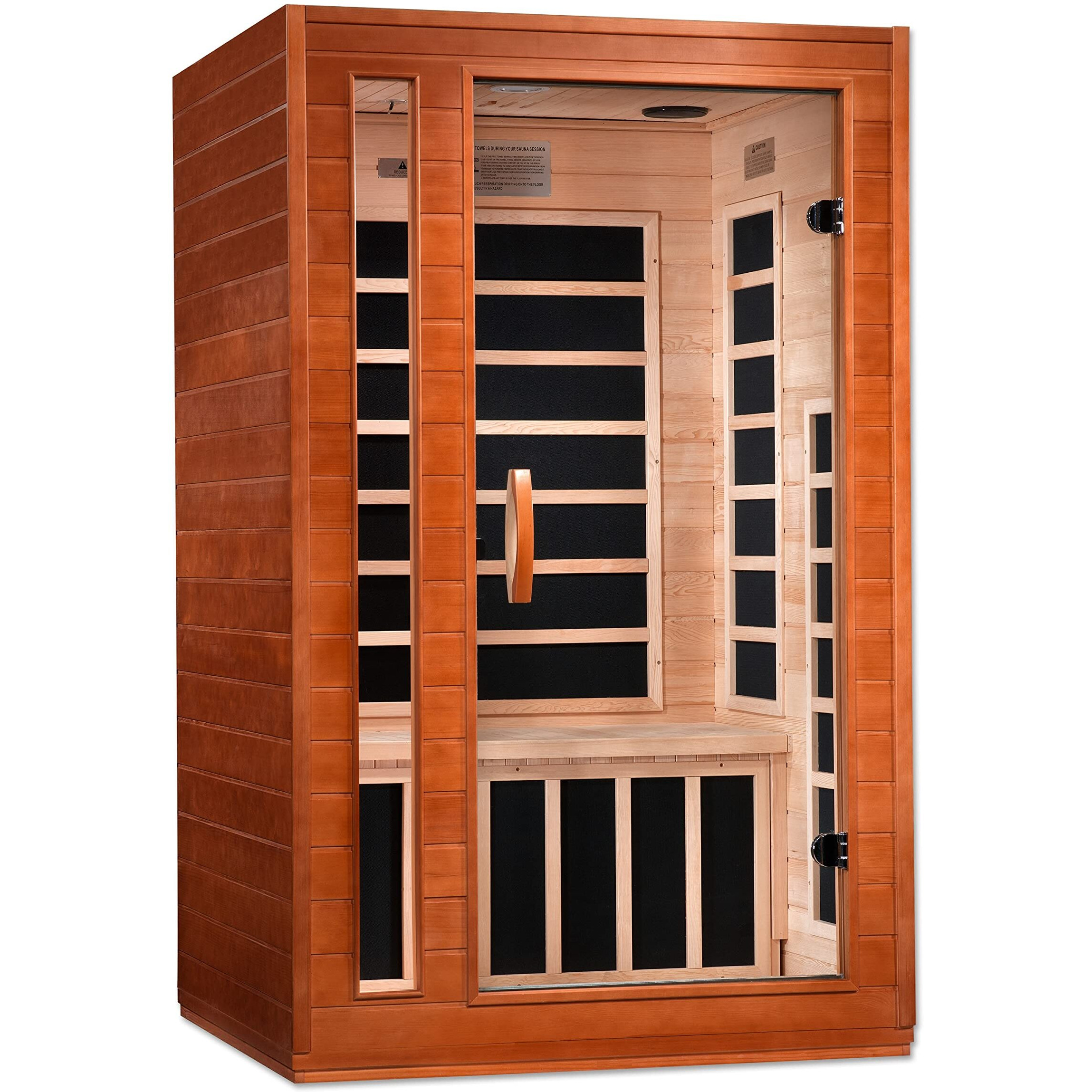 Dynamic Cardoba DYN-6203-01 Elite Ultra Low EMF (Under 3 MG) FAR Infrared Sauna - Curb Side Delivery
