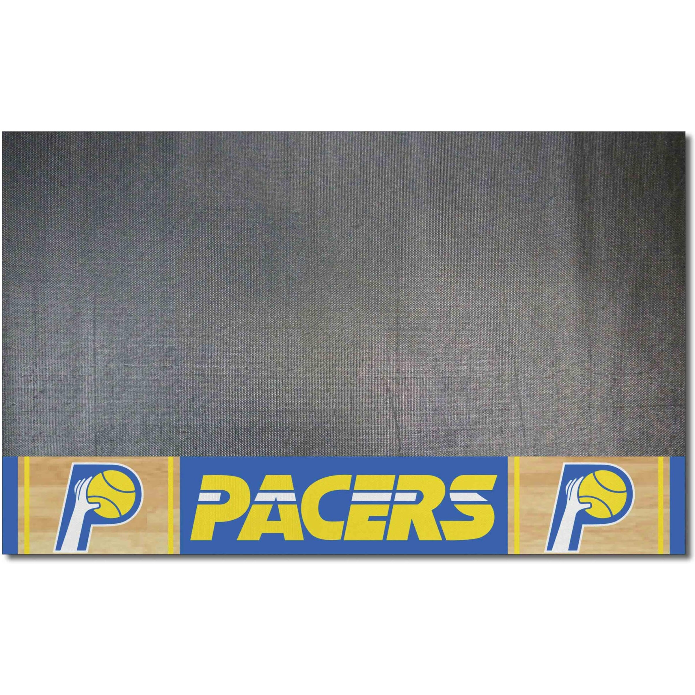 FANMATS 35308 NBA Retro Indiana Pacers Vinyl Grill Mat - 26in. x 42in.