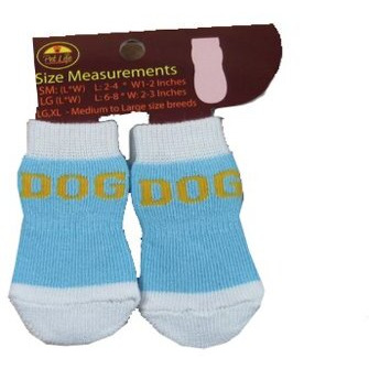 Pet Socks W/Rubberized Soles
