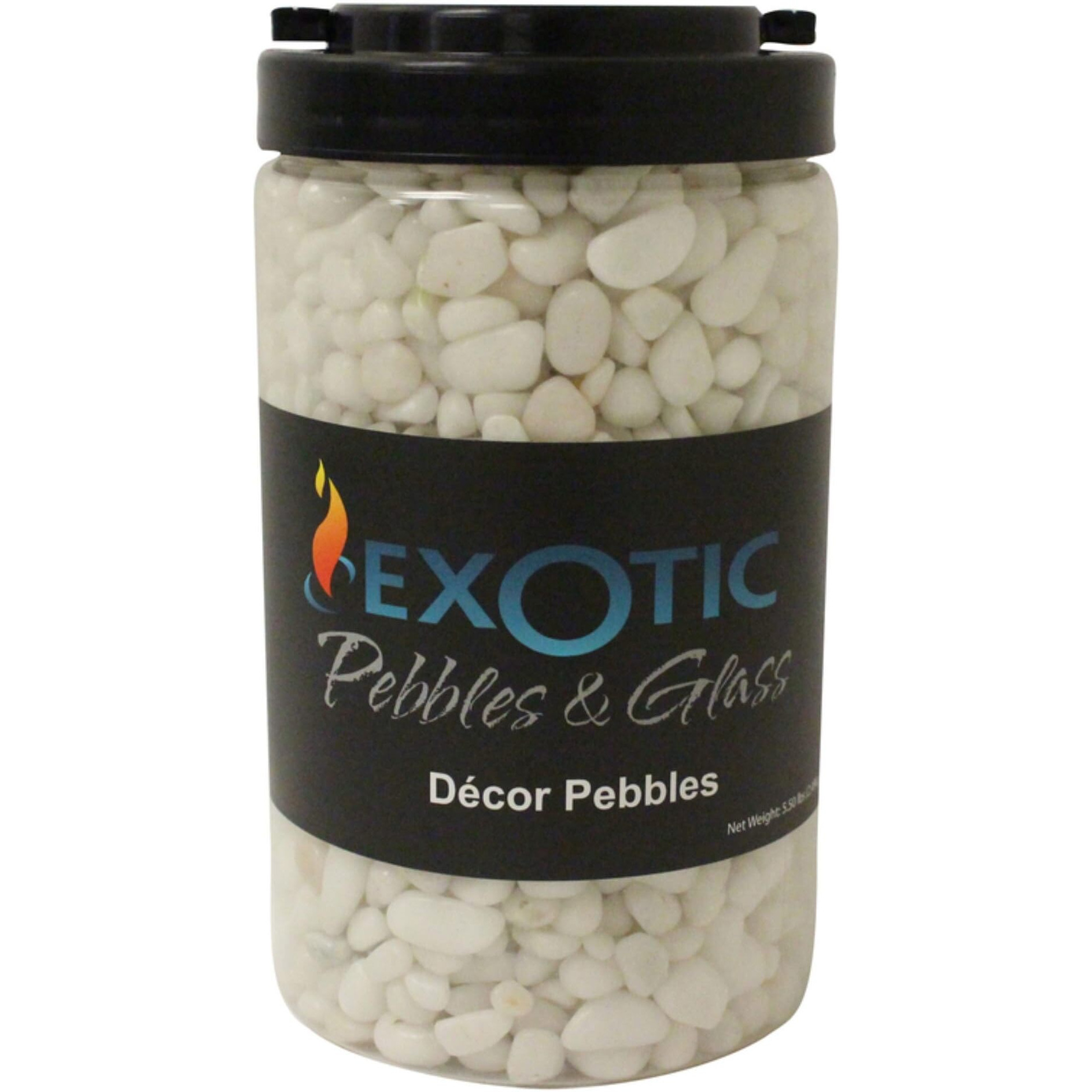 Exotic Pebbles & Aggregates Psw-0510j 5 Lbs Polished White Gravel6
