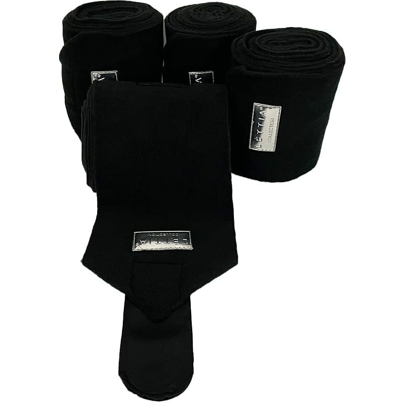 Lettia Shadow Polo Wrap- Black