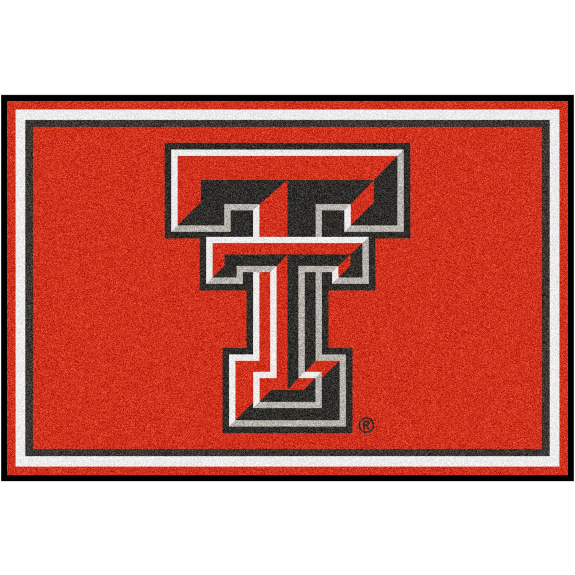 FANMATS Texas Tech Red Raiders Rug 5x8