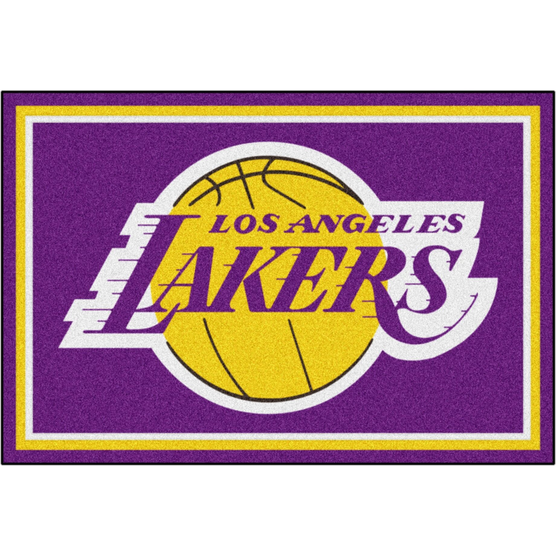 Fanmats NBA - Los Angeles Lakers 5 x 8 Rug