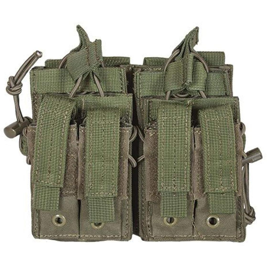 Fox Outdoor Products Tactical Quad Stack, Olive Drab