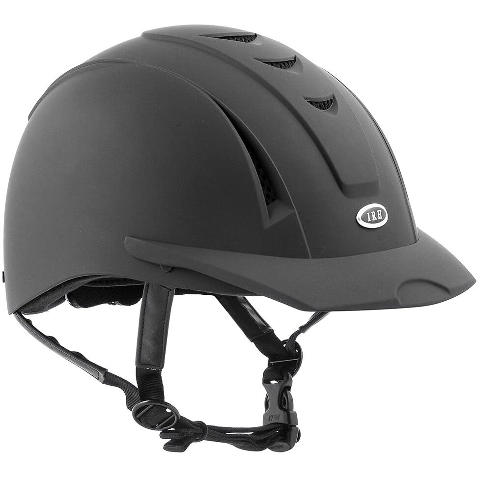 IRH Equi Pro Riding Helmet, Matte Black, Medium/Large