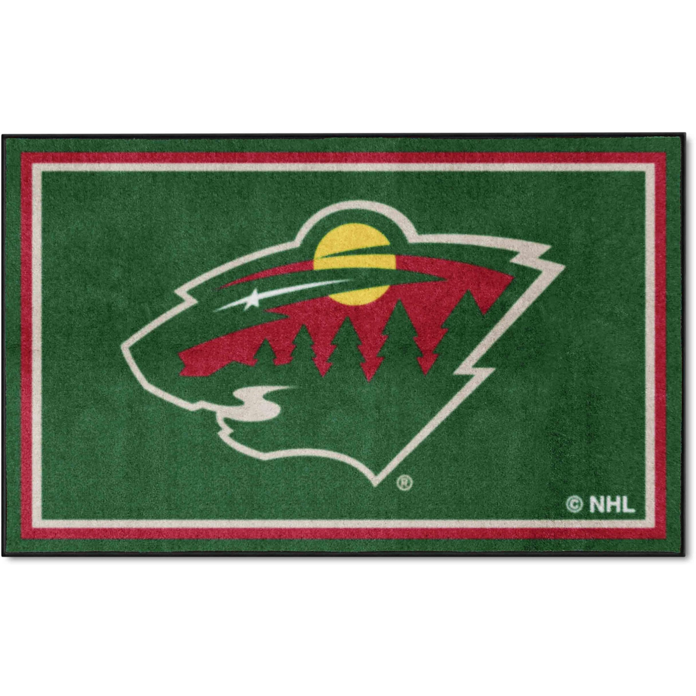 Fanmats 10401 NHL Minnesota Wild Nylon Rug
