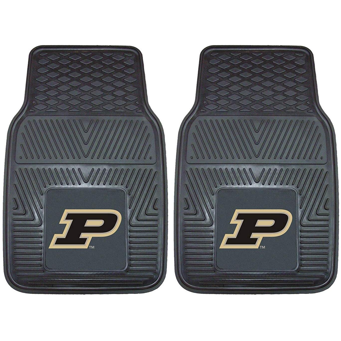 Fanmats Purdue University 2-pc Vinyl Car Mat Set/17&quotx27"