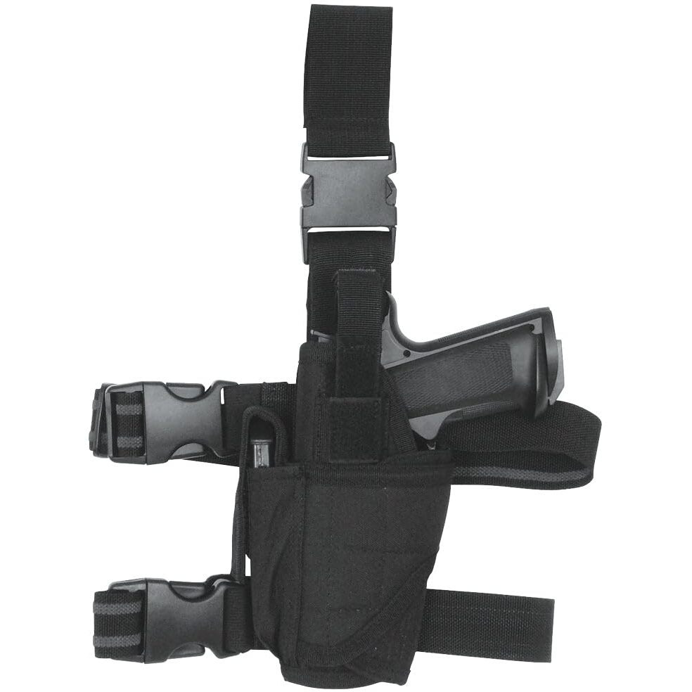 Fox Outdoor Products Commando Tactical Holster, Black, Left