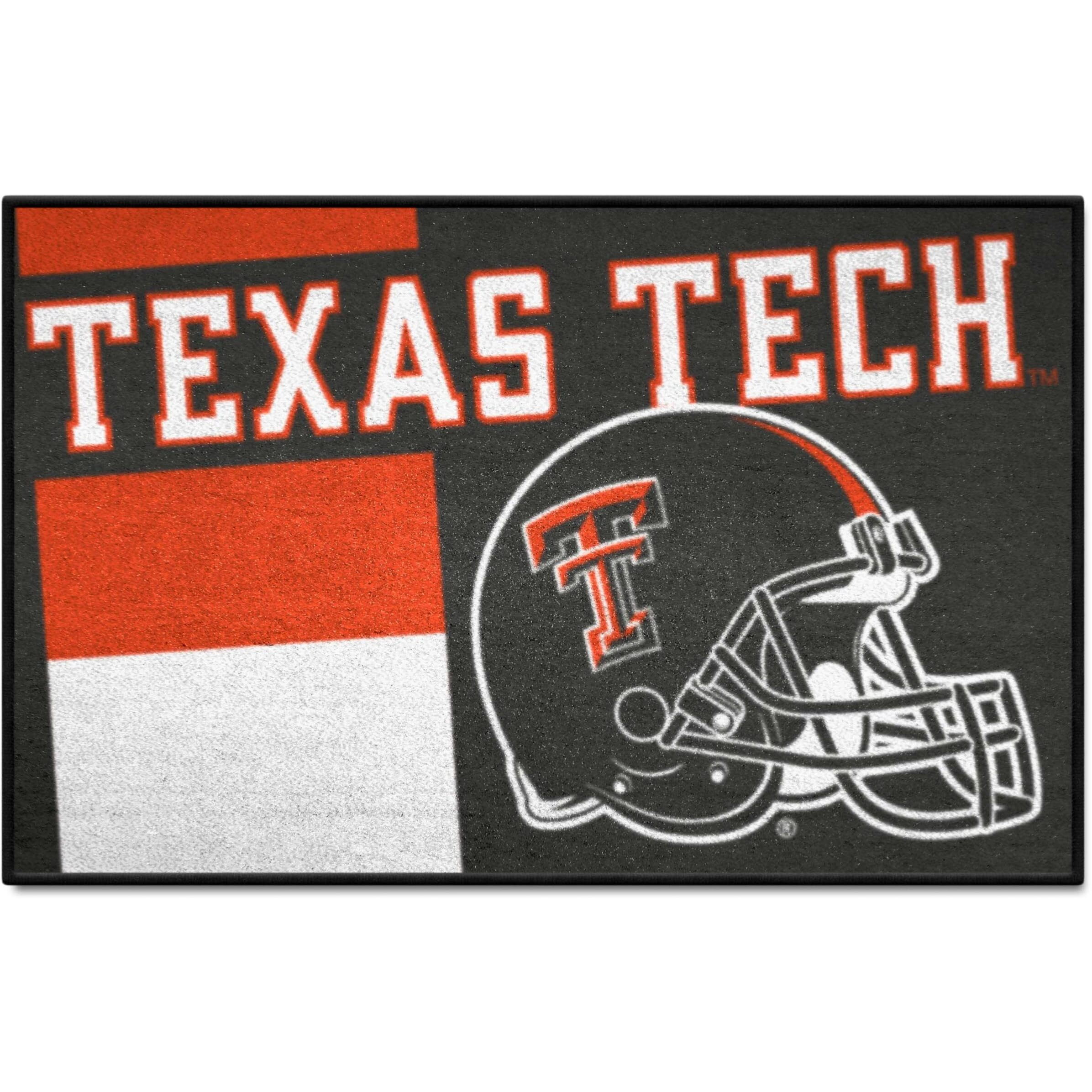 FANMATS 18782 Texas Tech Uniform Inspired Starter Rug , 19" x 30"