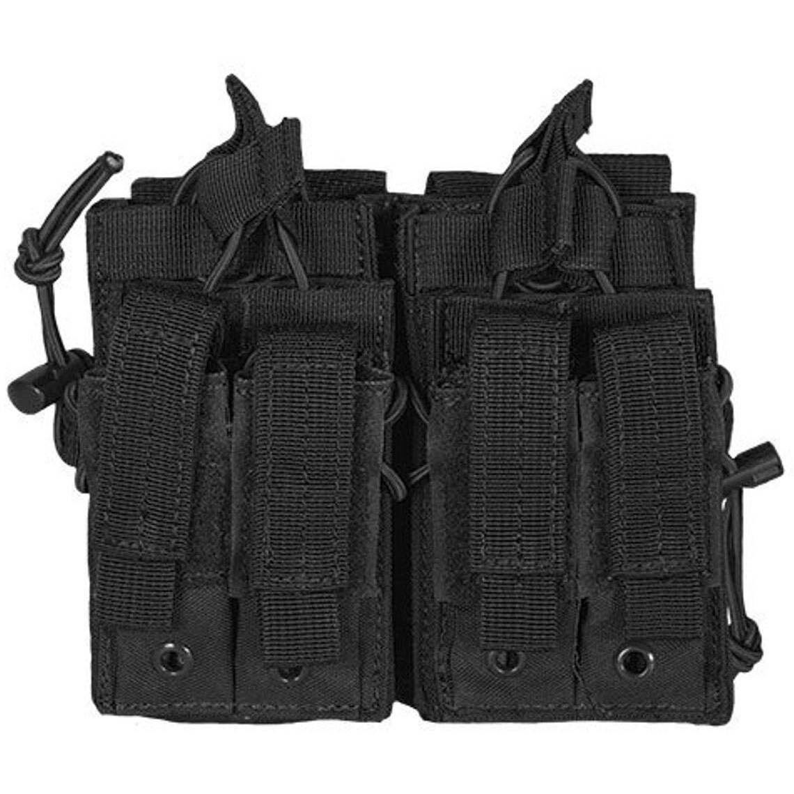 Fox Outdoor Products Tactical Quad Stack, Black