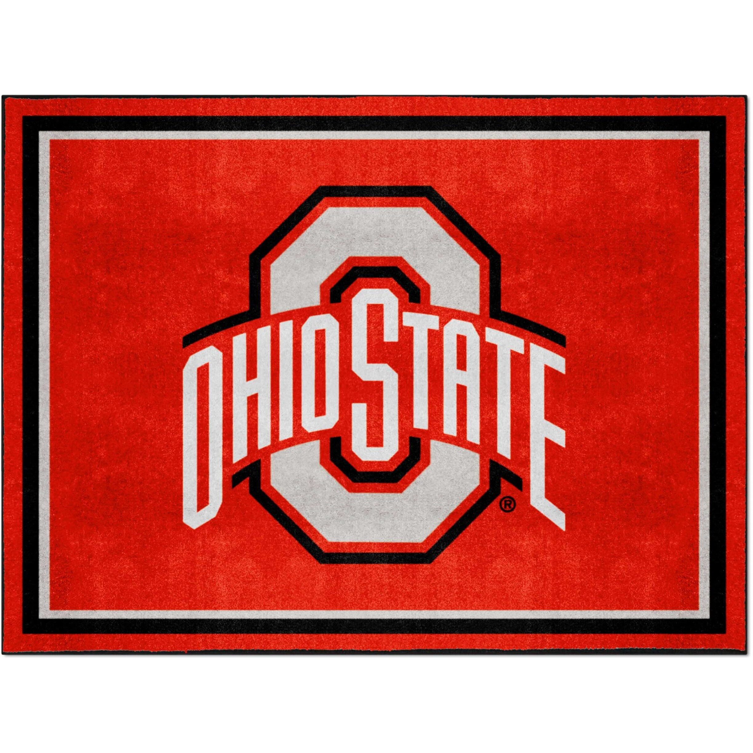 FANMATS 17535 Ohio State Rug , 87" x 117"