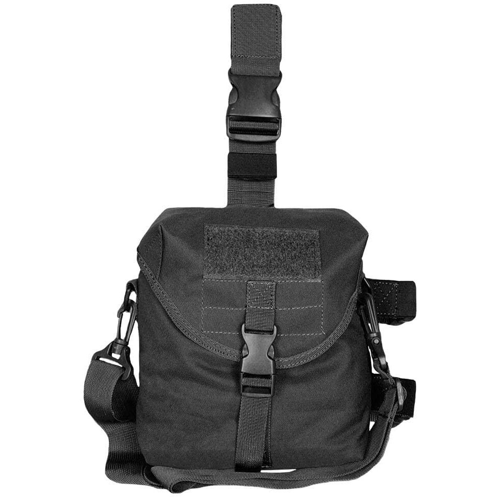 Fox Outdoor Products Tactical Drop Leg Dump Pouch, Black