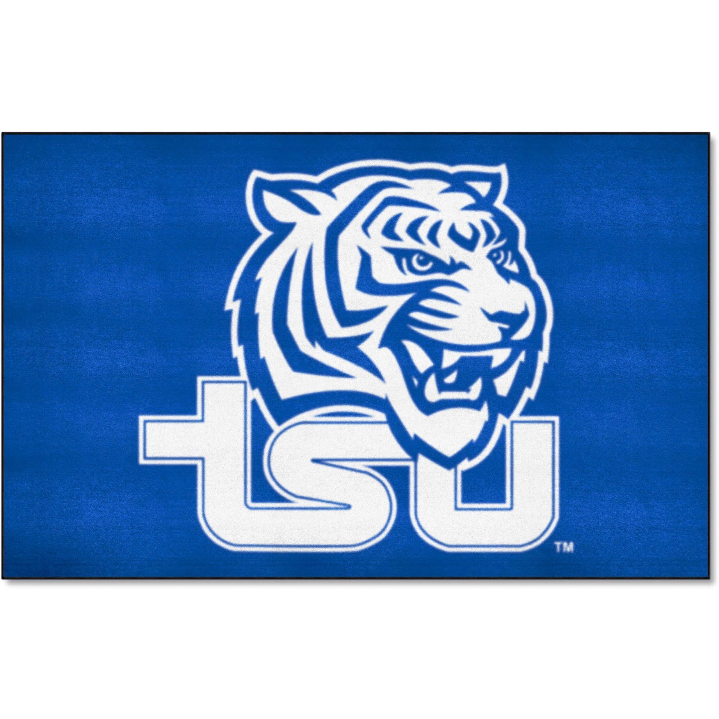 FANMATS 3266 Tennessee State Tigers Ulti-Mat Rug - 5ft. x 8ft. | Sports Fan Area Rug, Home Decor Rug and Tailgating Mat