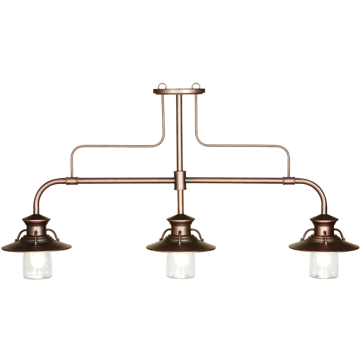 RAM Game Room 44" Billiard Light with Kd Frame - Mercury Mica