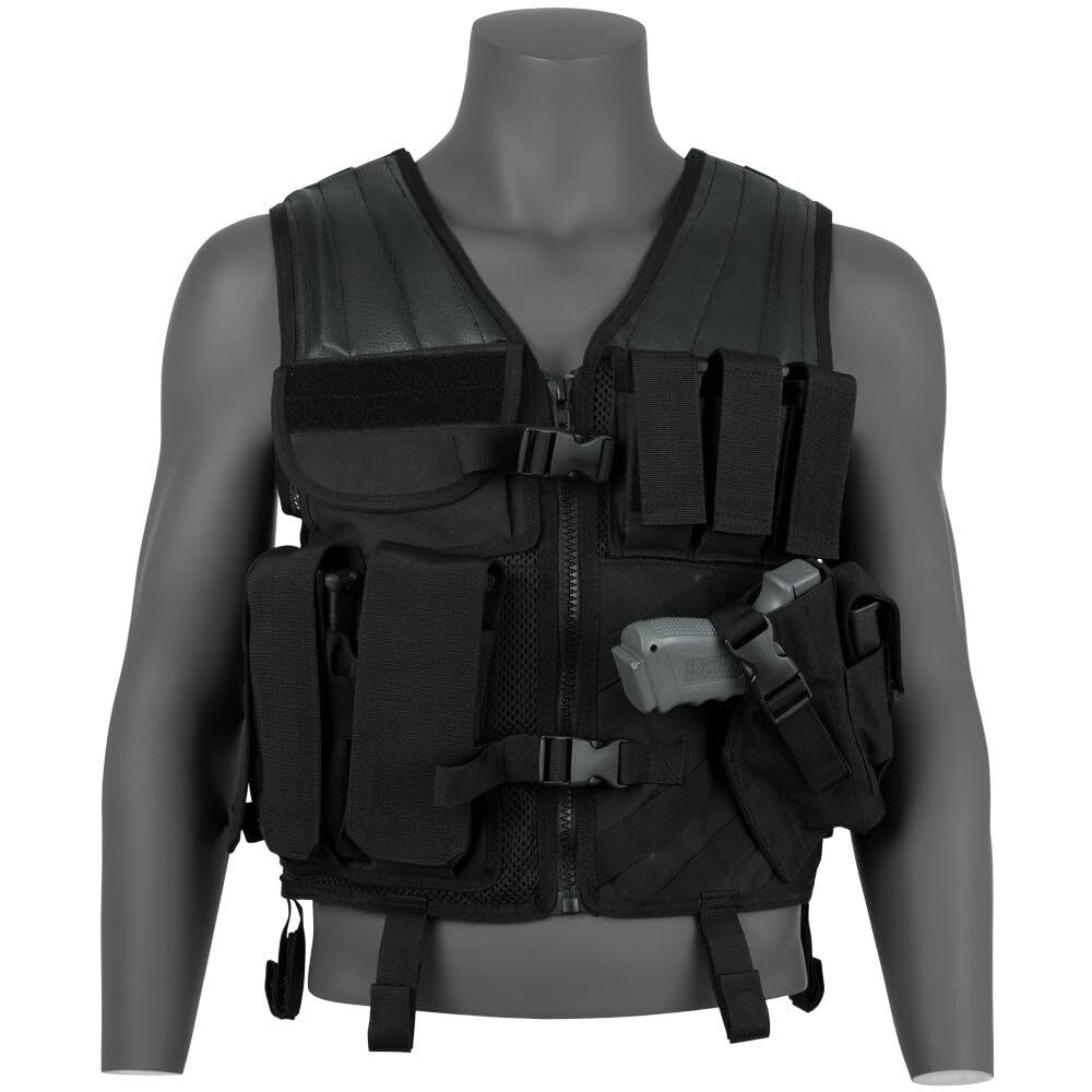 Fox Outdoor 65-2315 Big & tall Assault Cross Draw Vest Black