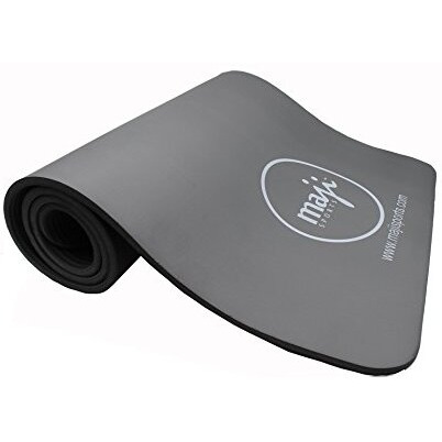 Maji Sports NBR Exercise Mat, Gray