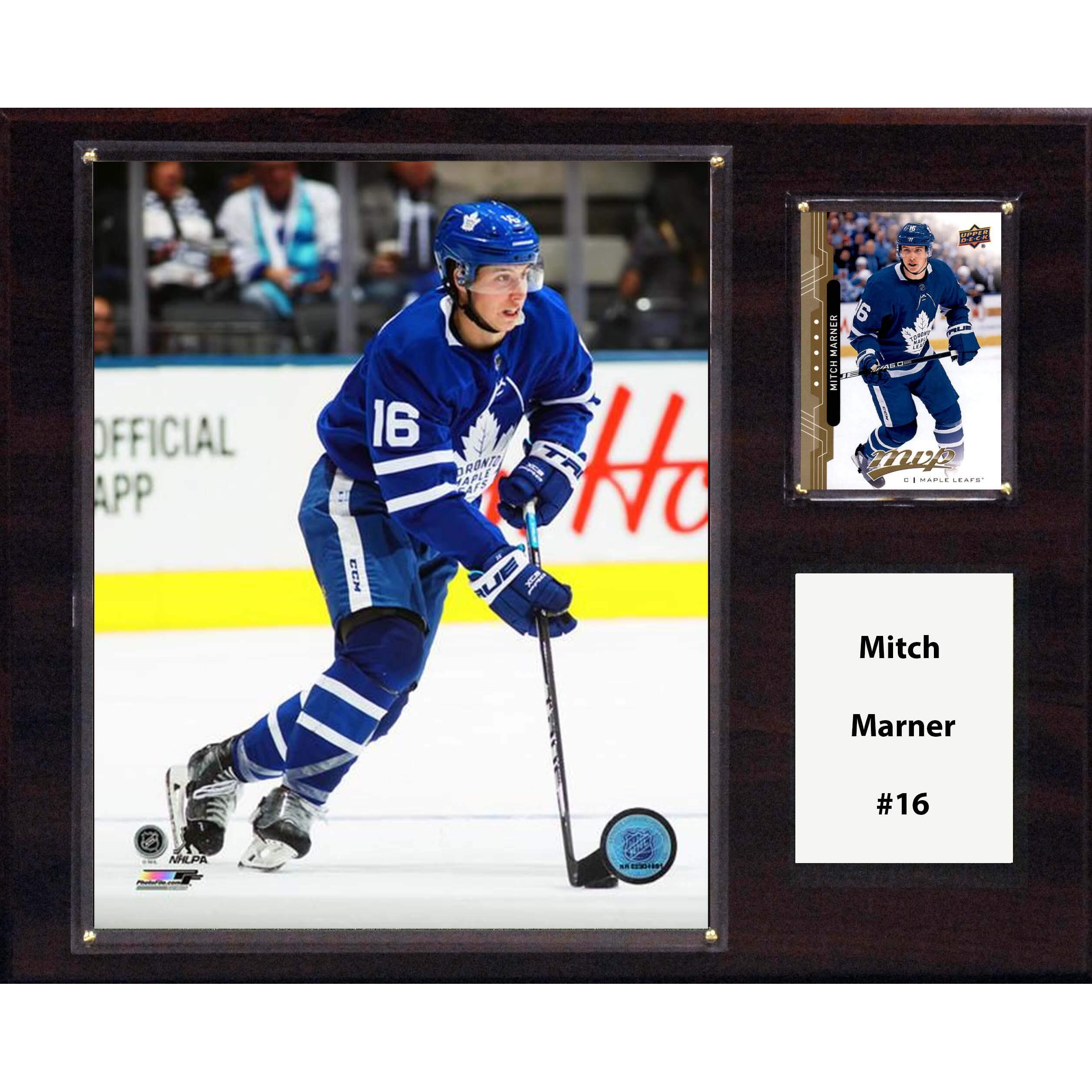 C&I Collectables NHL Toronto Maple Leafs Mens 1215MARNERNHL 12&quotx15" Mitch Marner Toronto Maple Leafs Player Plaque, Brown, N/A