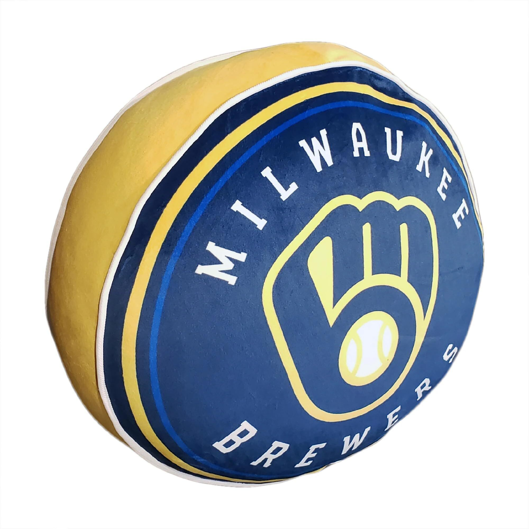 Northwest Company Milwaukee Brewers 15" Travel Cloud Pillow
