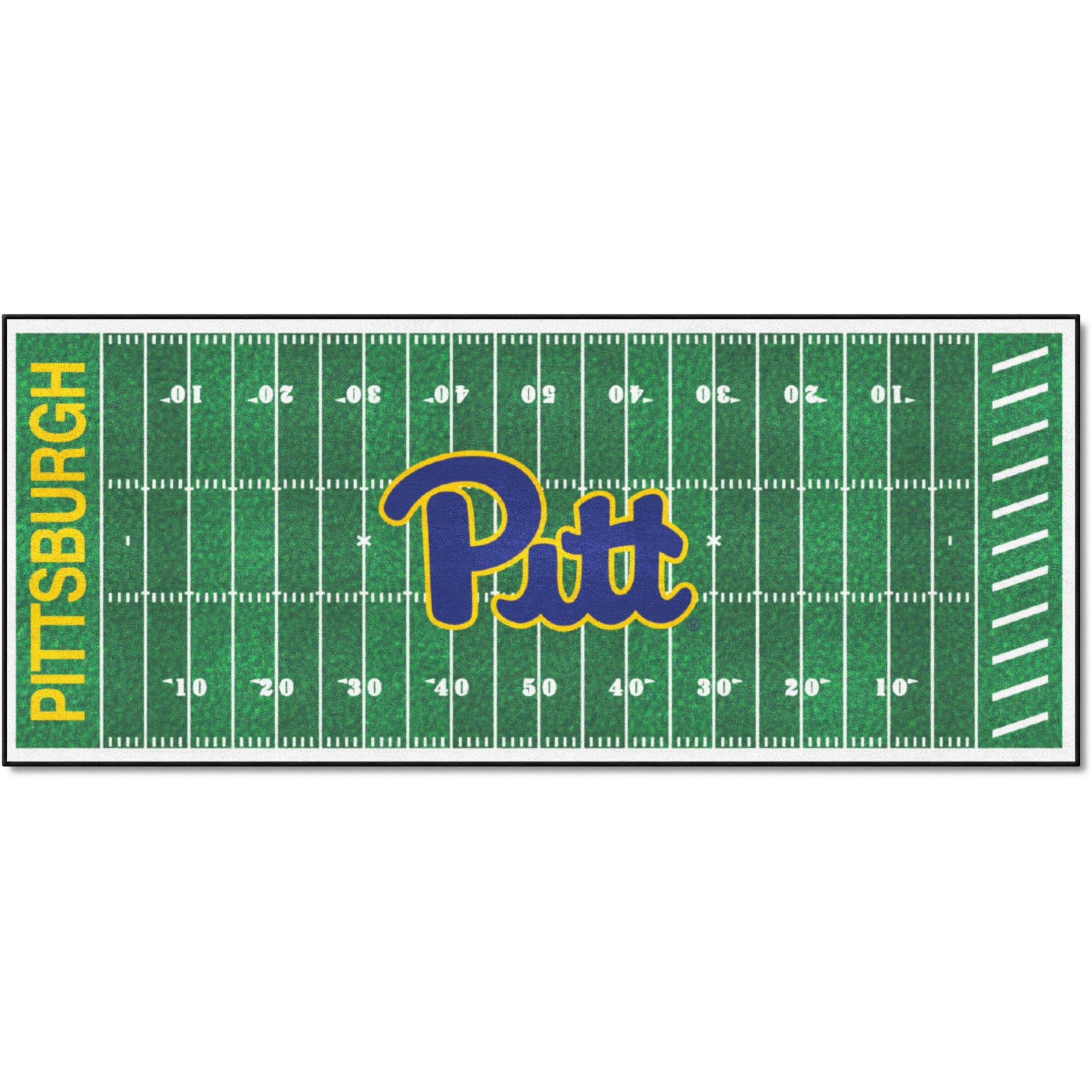 FANMATS 3292 NCAA 5 Pitt Field Runner Mat - 30in. x 72in.