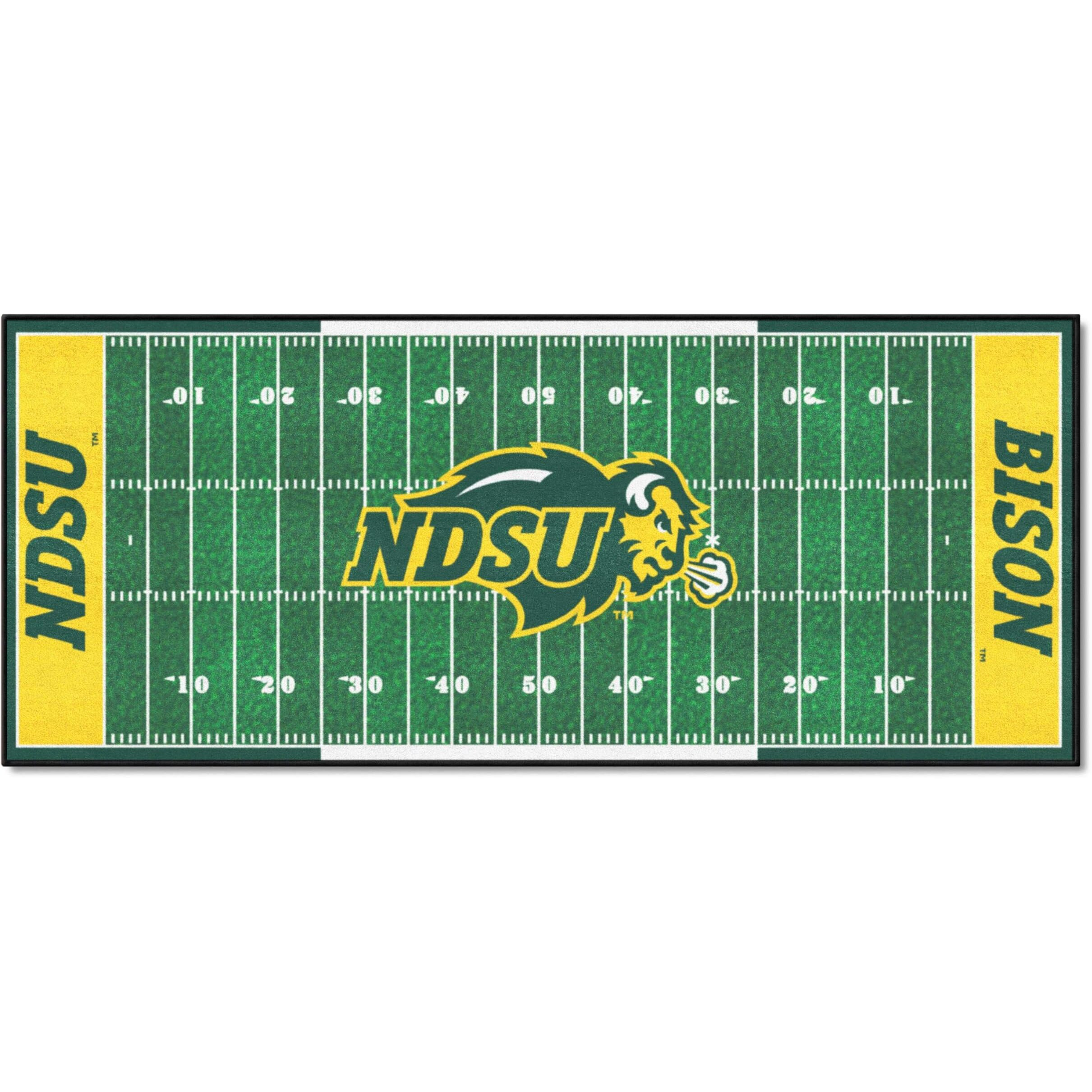 FANMATS 32845 NCAA - North Dakota State Field Runner Mat - 30in. x 72in.