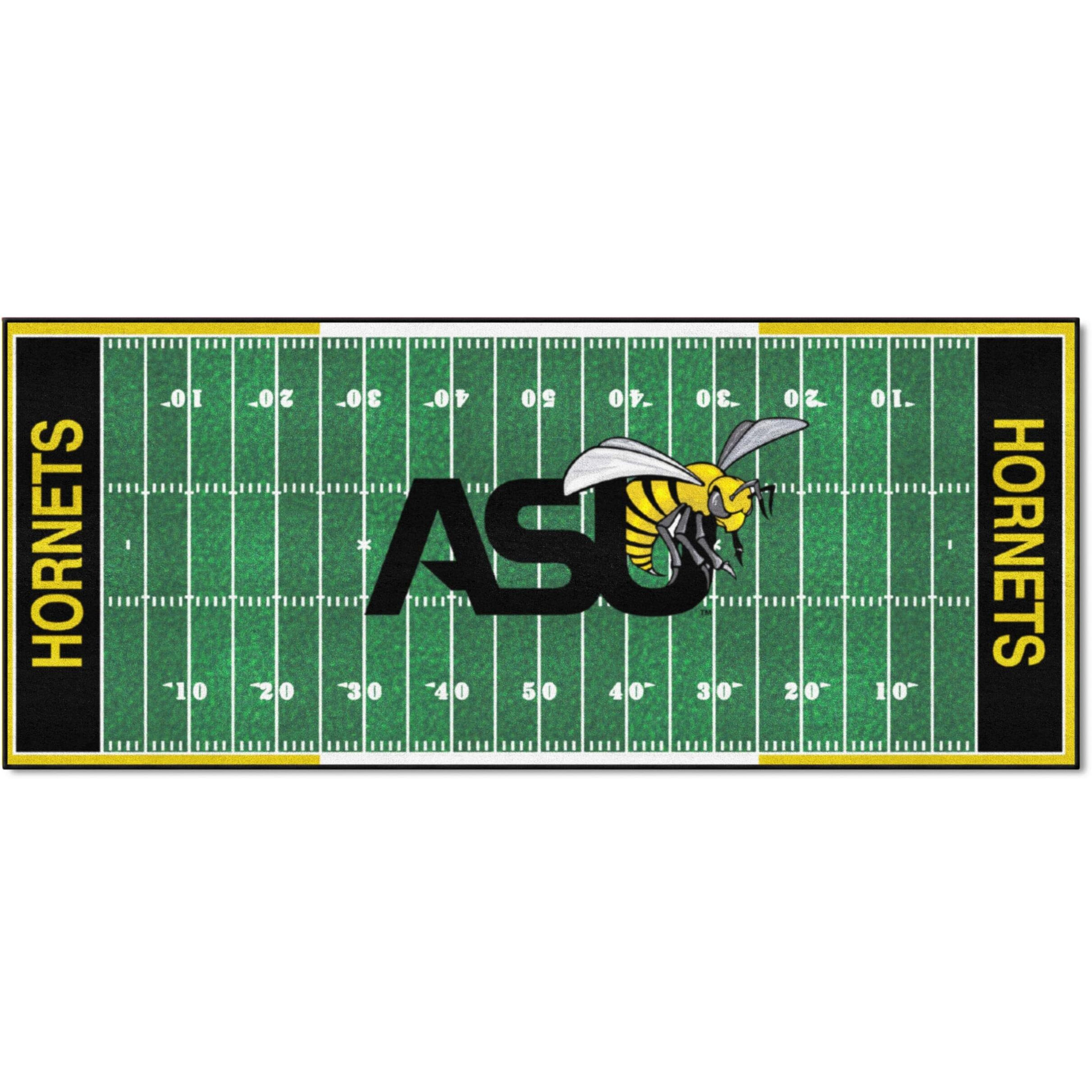 FANMATS 32758 NCAA - Alabama State Field Runner Mat - 30in. x 72in.