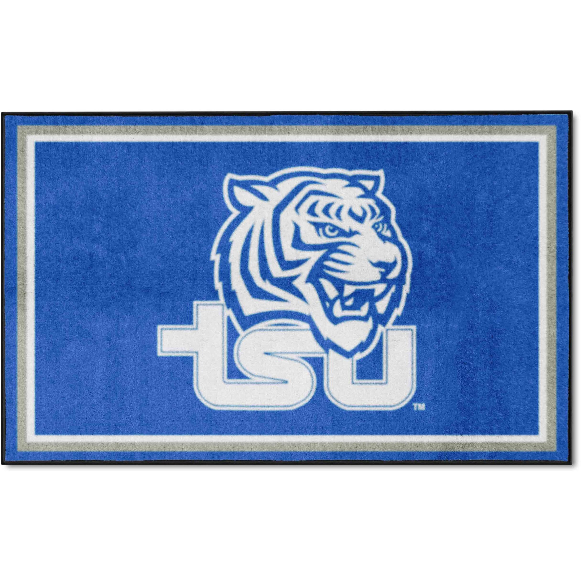 FANMATS 31101 Tennessee State Tigers 4ft. x 6ft. Plush Area Rug