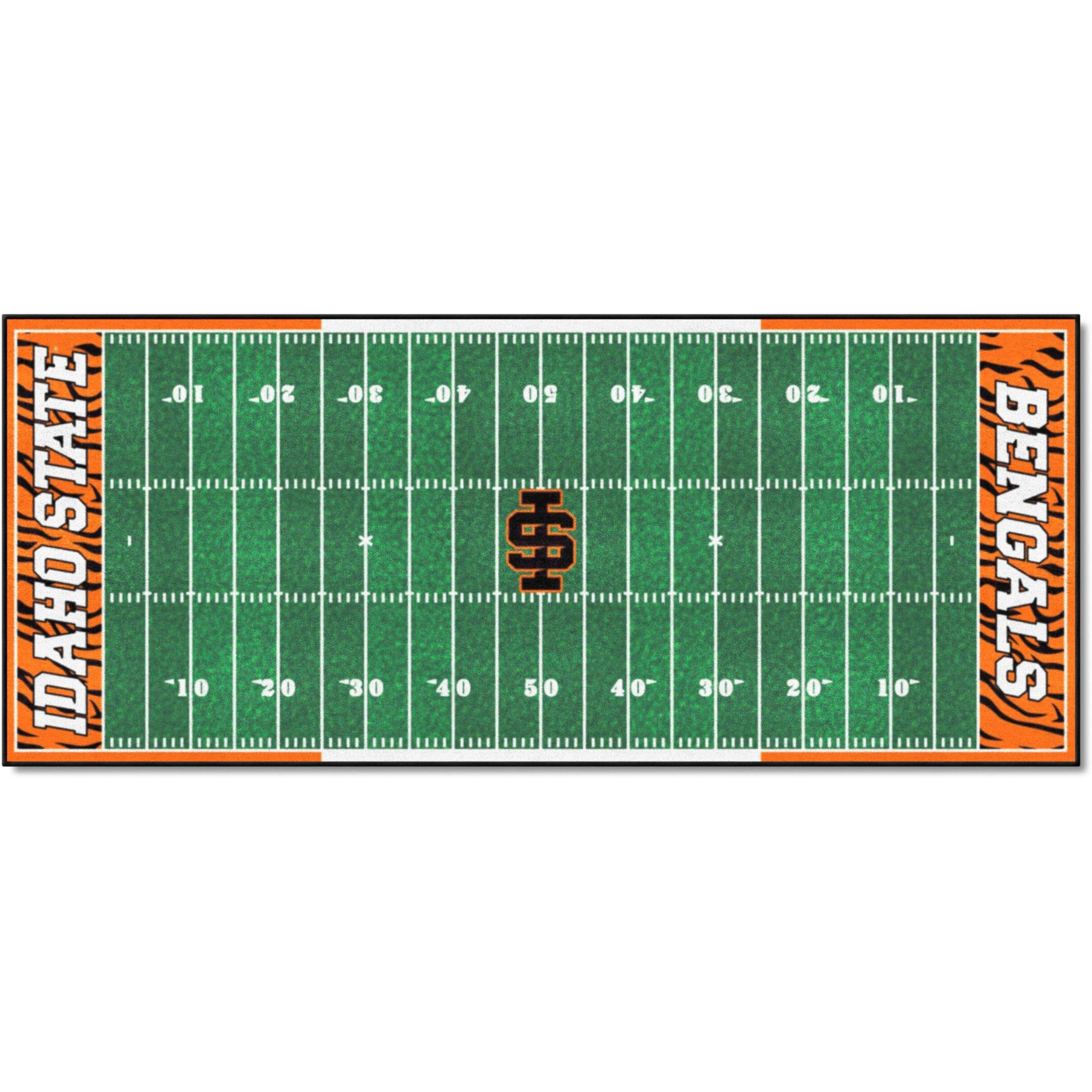 FANMATS 33046 NCAA - Idaho State Bengals Field Runner Mat - 30in. x 72in.