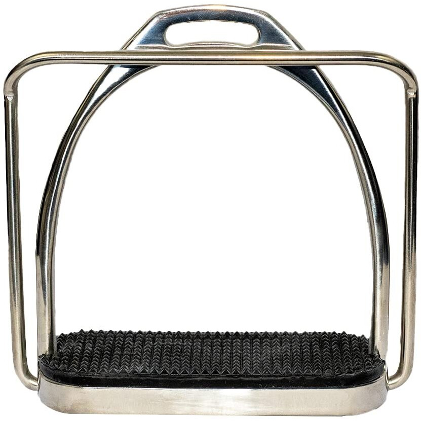 TuffRider Aluminum Mounting Stirrup 41/2 Nickel