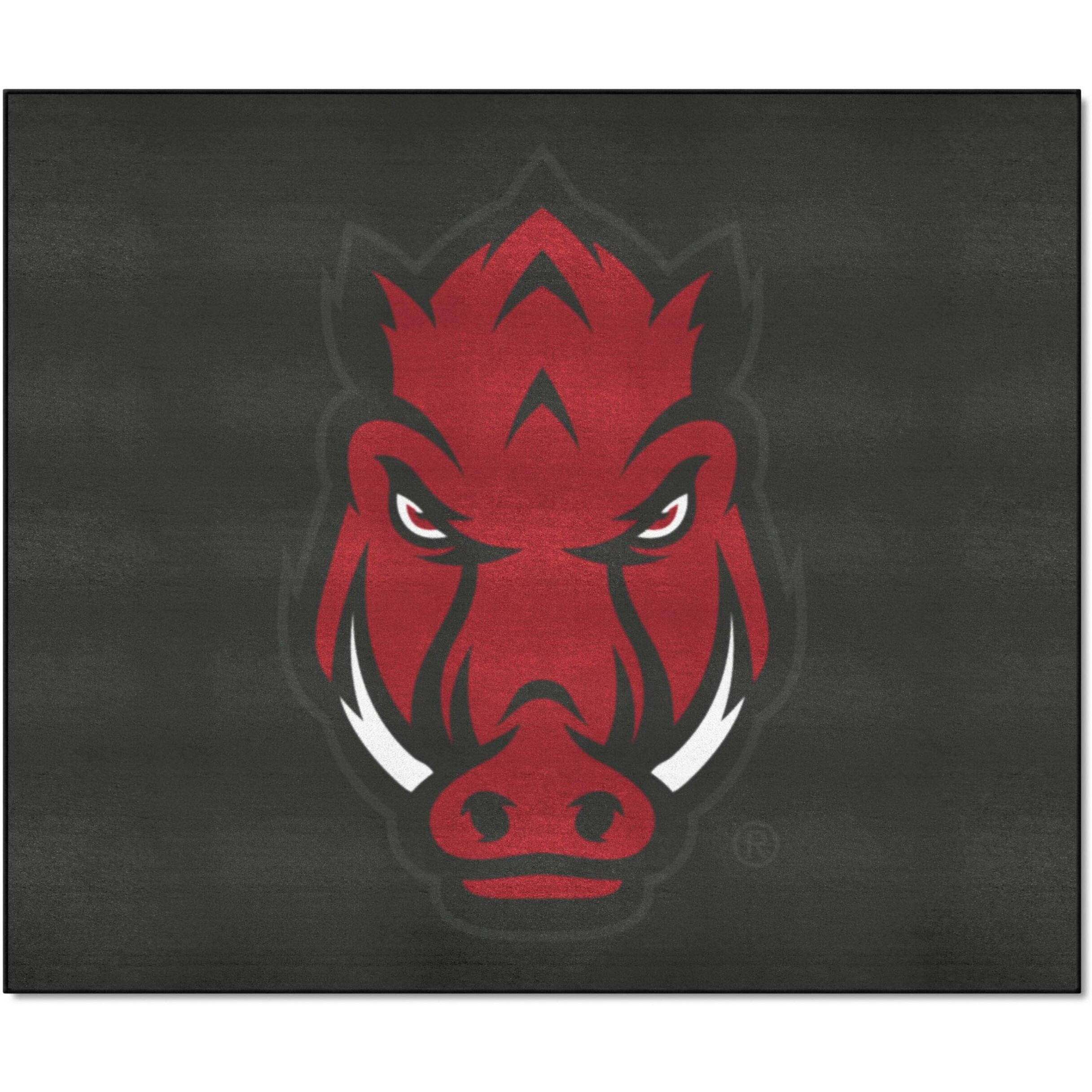 FANMATS 35879 Arkansas Razorbacks Tailgater Rug - 5ft. x 6ft.