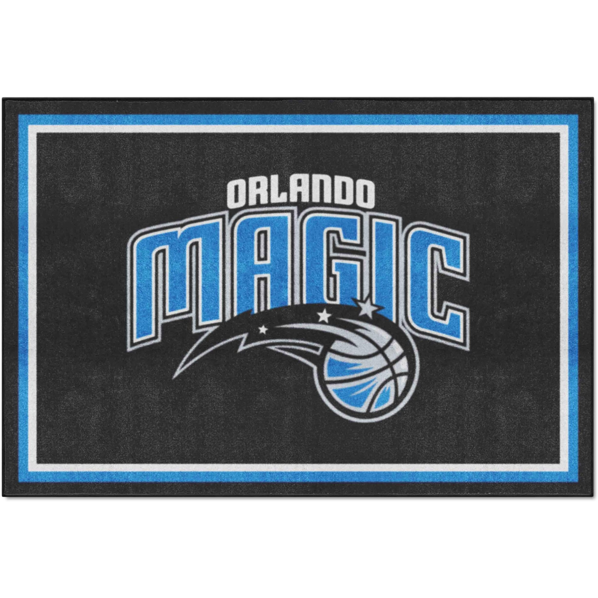 FANMATS 37054 Orlando Magic 4ft. x 6ft. Plush Area Rug