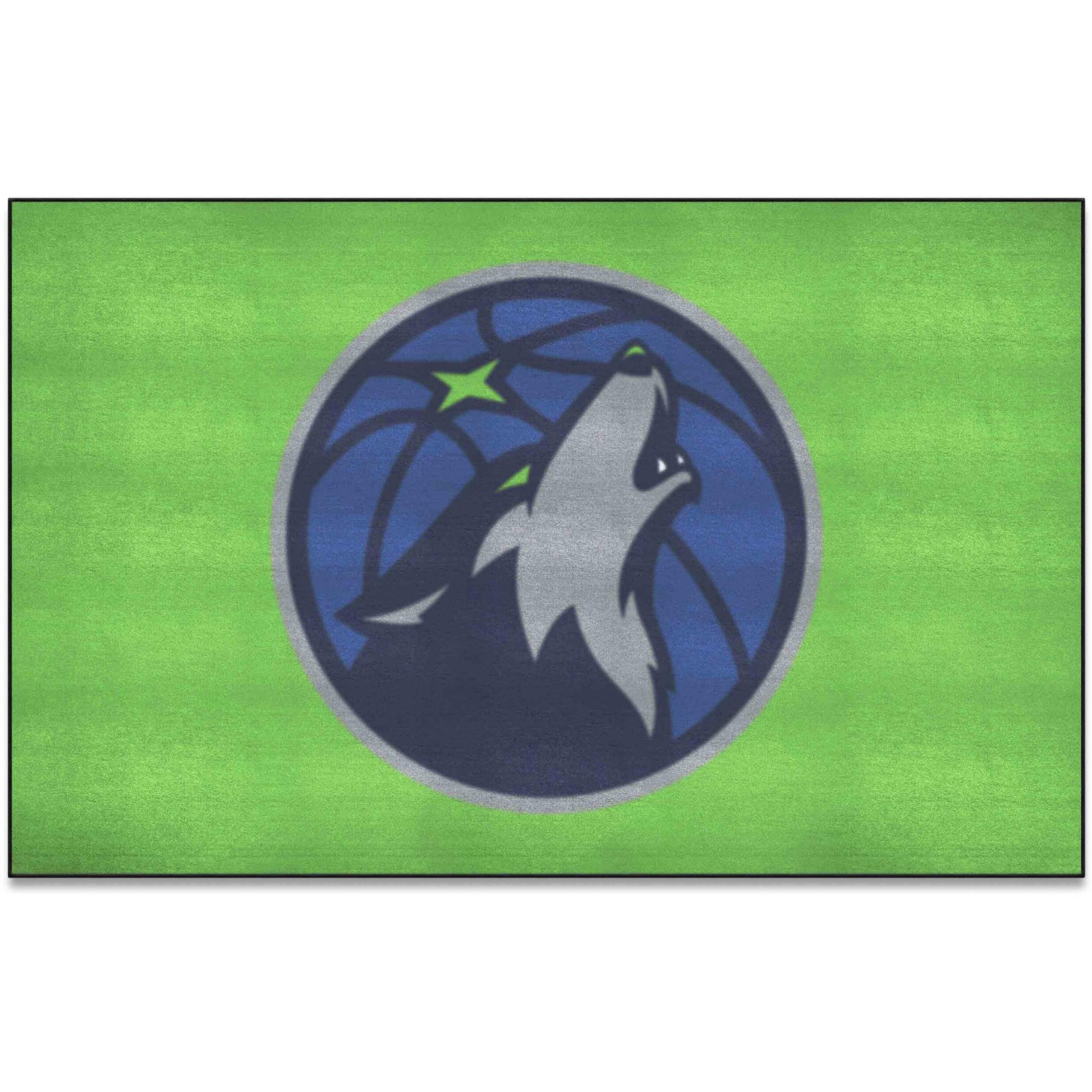 FANMATS 37025 Minnesota Timberwolves Ulti-Mat Rug - 5ft. x 8ft.| Sports Fan Area Rug, Home Decor Rug and Tailgating Mat