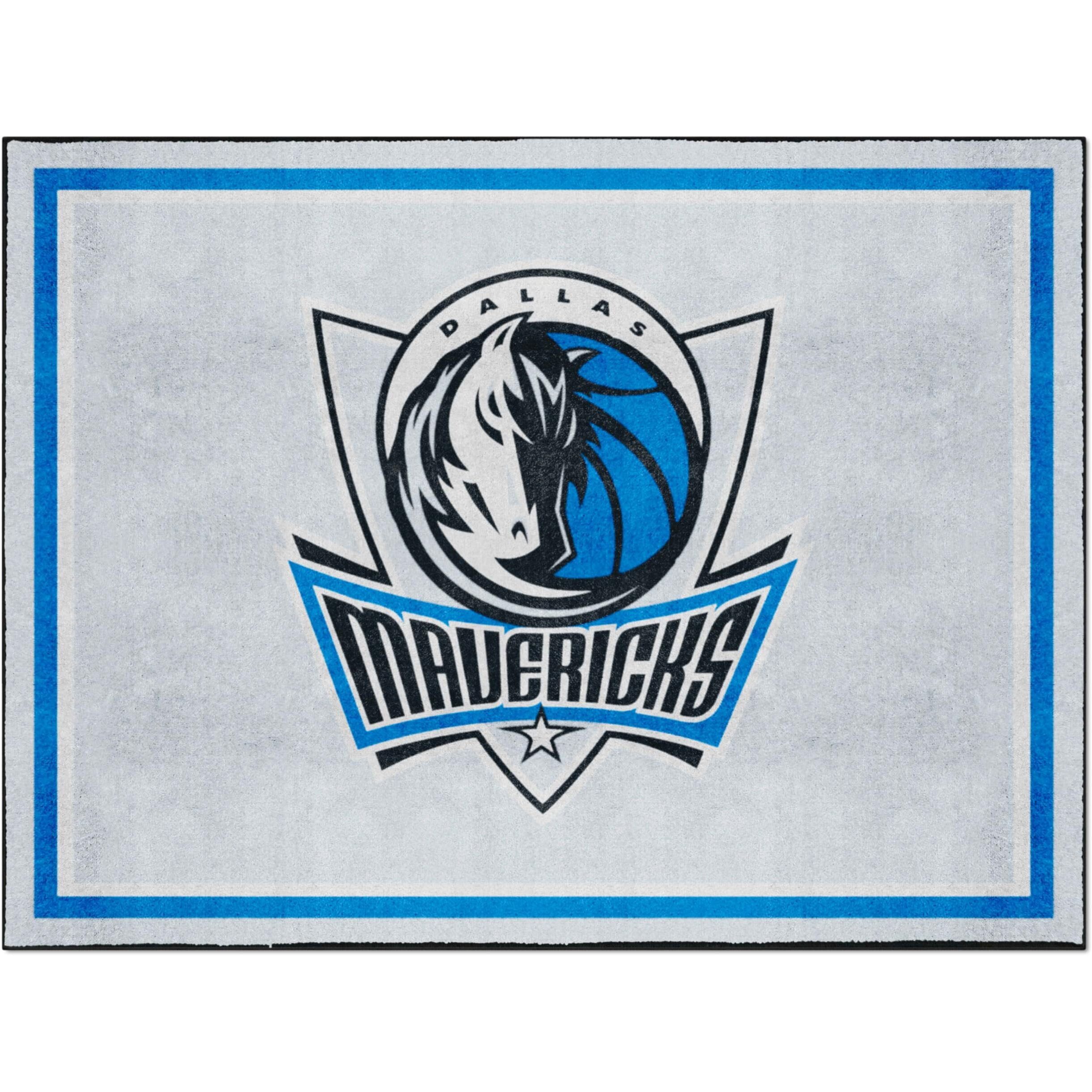 FANMATS 36925 Dallas Mavericks Tailgater Rug - 5ft. x 6ft.