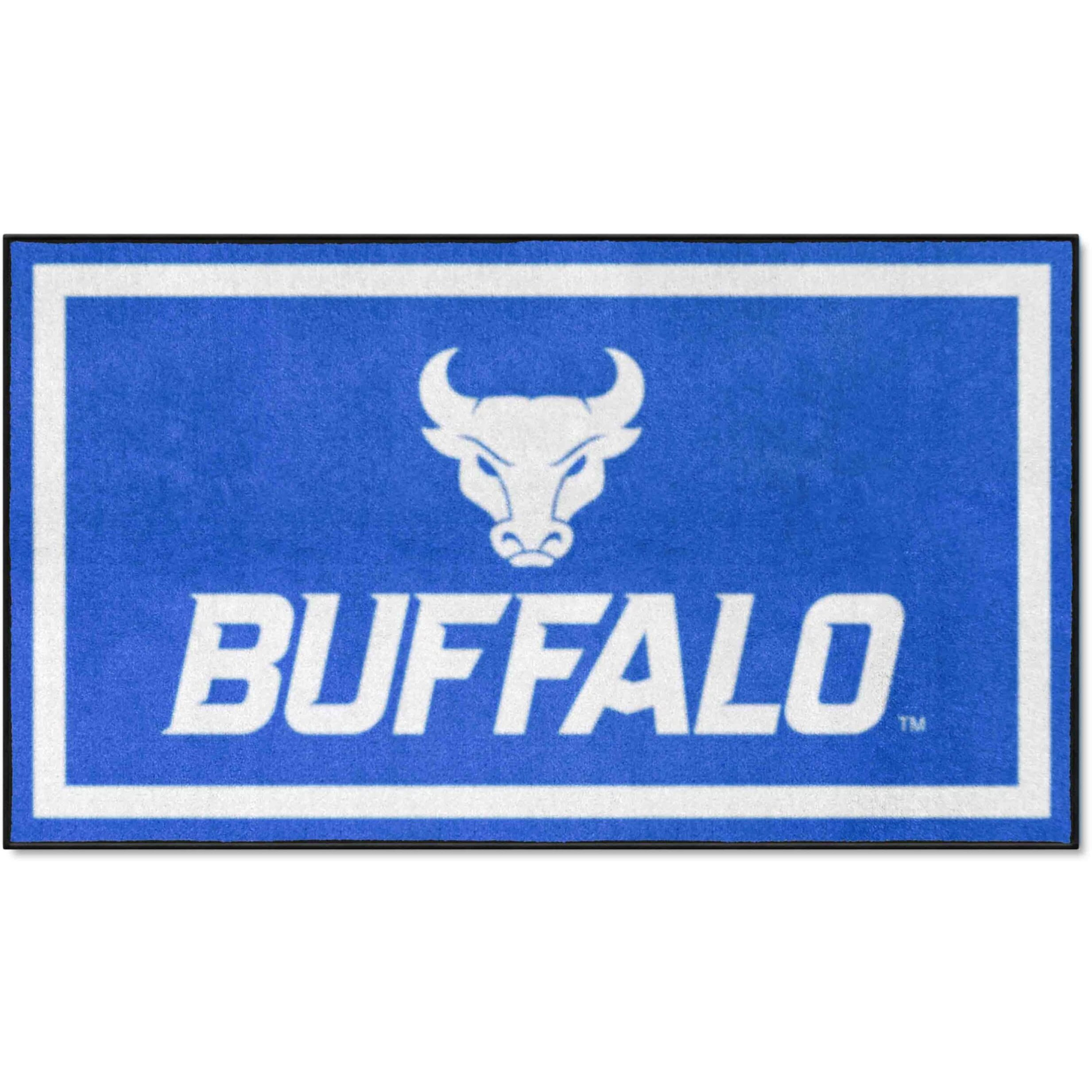 FANMATS 37778 Buffalo Bulls 3ft. x 5ft. Plush Area Rug