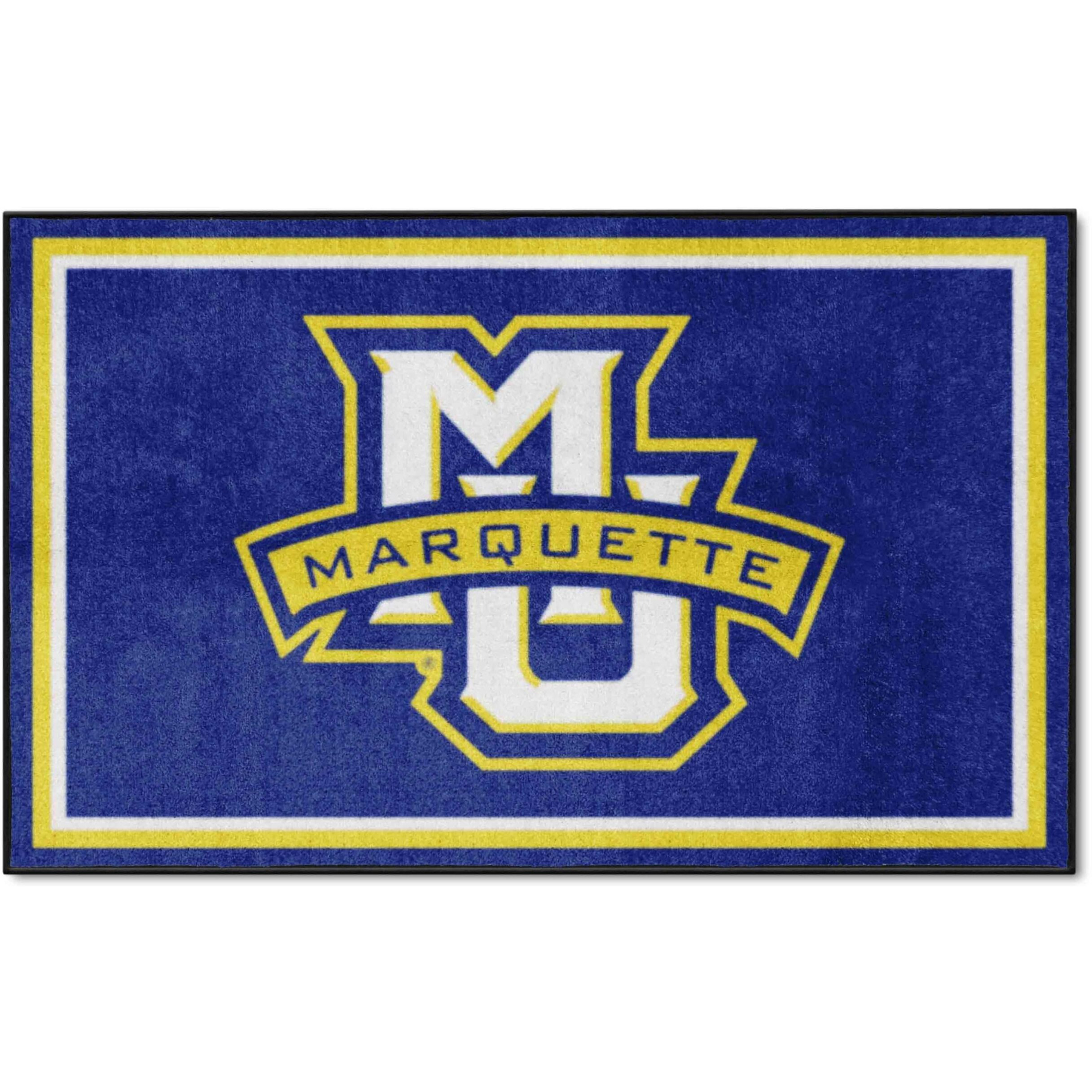 FANMATS 37715 Marquette Golden Eagles 5ft. x 8 ft. Plush Area Rug