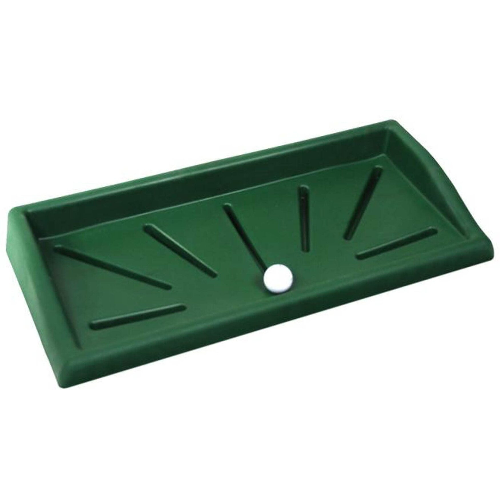 Cimarronsports 10x10x10 Masters Golf Net w Frame Kit, 4x6 Ultimate Golf Mat, & Ball Tray