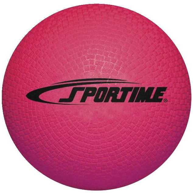 Sportime Playground Ball, 10 Inches, Red