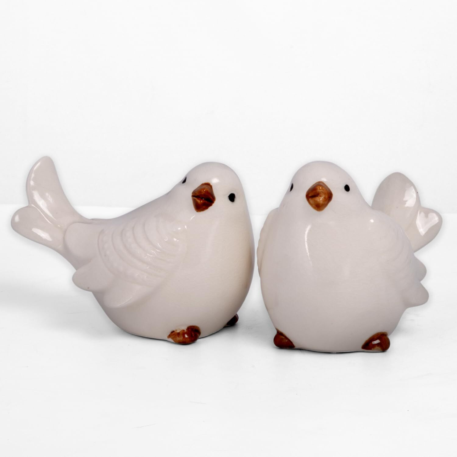 Urban Trends Ceramic Standing Bird Cardinal