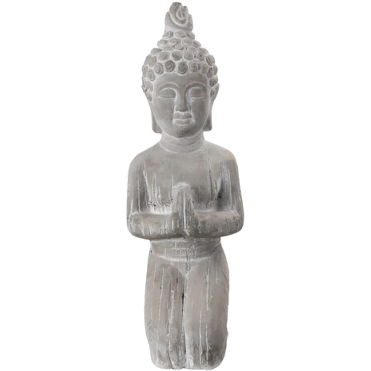 Urban Trends Cement Kneeling Buddha