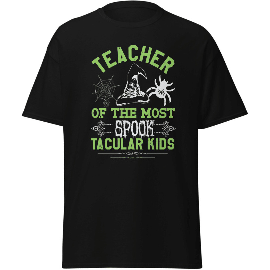 Halloween Asst Principal Spook T-Shirt Designs Merchyprint Black  Size Medium(D0102Hgdnjg)